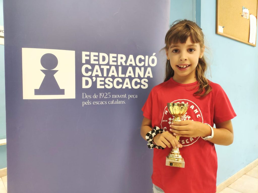 Arlet Calàbria es corona campiona sub-10 al Femení Territorial