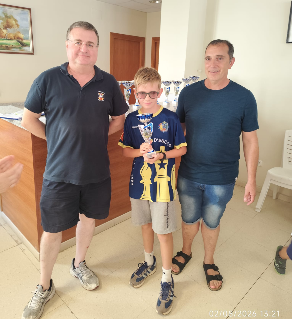 Henoc Güell brilla a les ràpides de Vila-sana amb el premi sub-12