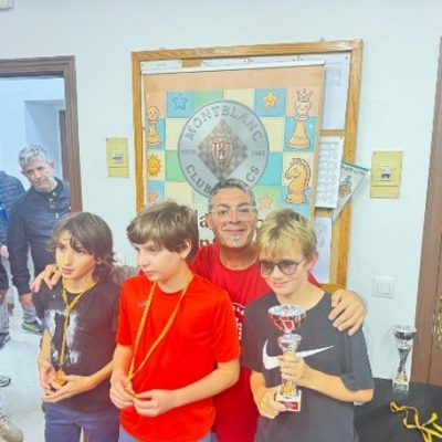 Millors SUB-12:
1er: Henoc Güell (Montblanc)
2on: Antonio Mora (Reus)
3er: Didac Riu (Espluga Fancoli)